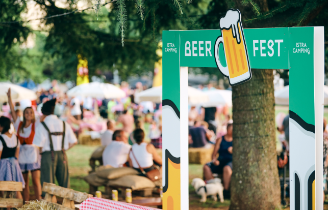 Beer Fest van Camping Park Umag